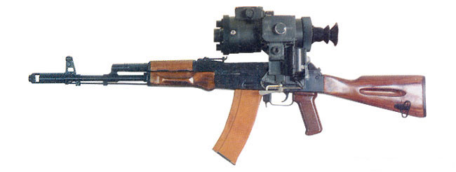 AK-74N3 se zamovaem NSPU-3 (1PN51)
