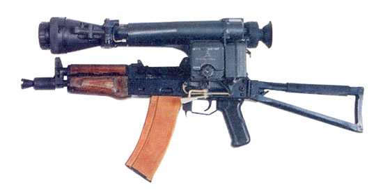 AKS-74UN s nonm zamovaem NSPU (1PN58)